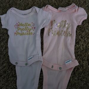 Gerber Pink onesies Collection Soft Cotton One Pieces